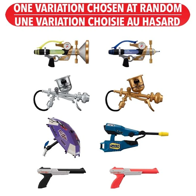 Bandai Shokugan Splatoon 3 Weapons selection Assortie – Une variation choisie au hasard