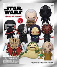 Star Wars Darkside 3D Foam Bag Clip Assorted – One Variation Chosen at Random