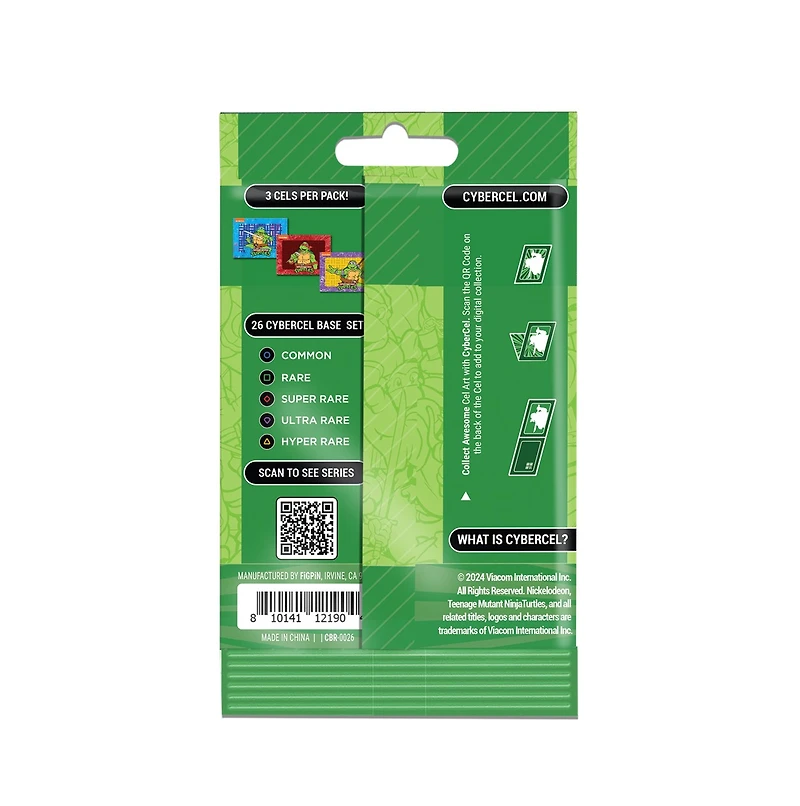 Teenage Mutant Ninja Turtles Cybercel Trading Cards 