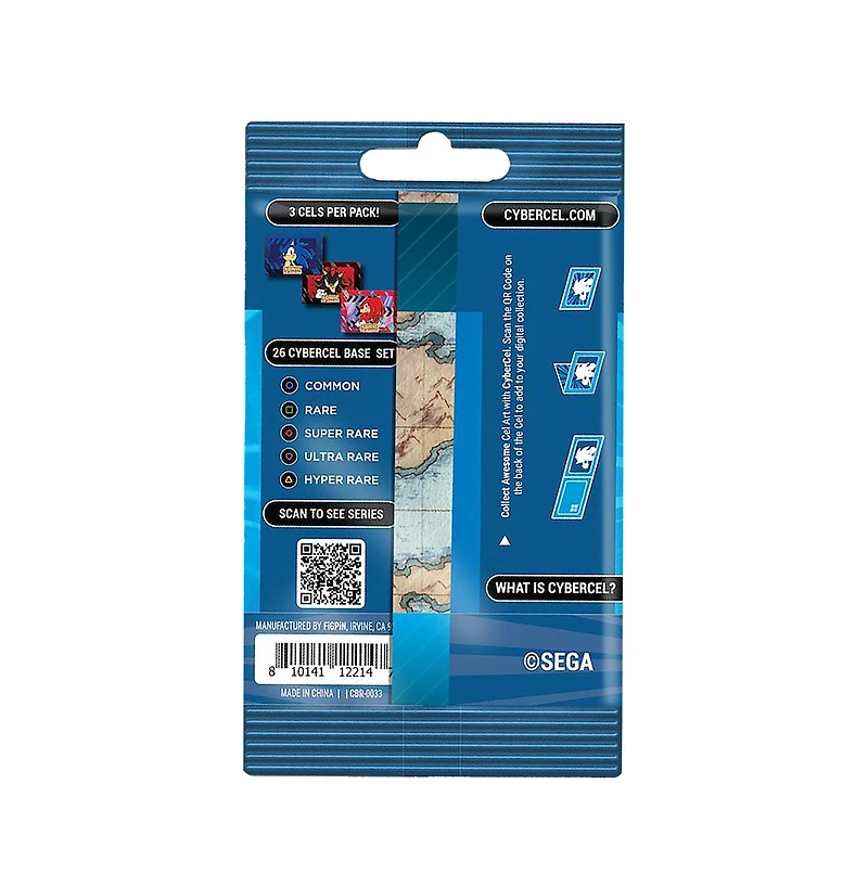 Sonic Cybercel Trading Cards 