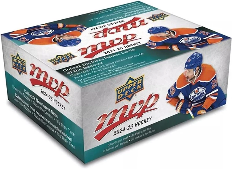 Upper Deck 2024/25 MVP Hockey Booster Box 