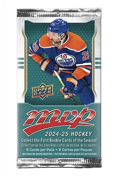 Upper Deck 2024/25 Hockey MVP Gravity Feed Pack 