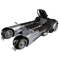 DC Multiverse Batmobile (Batman: White Knight) (Gold Label) Vehicle 