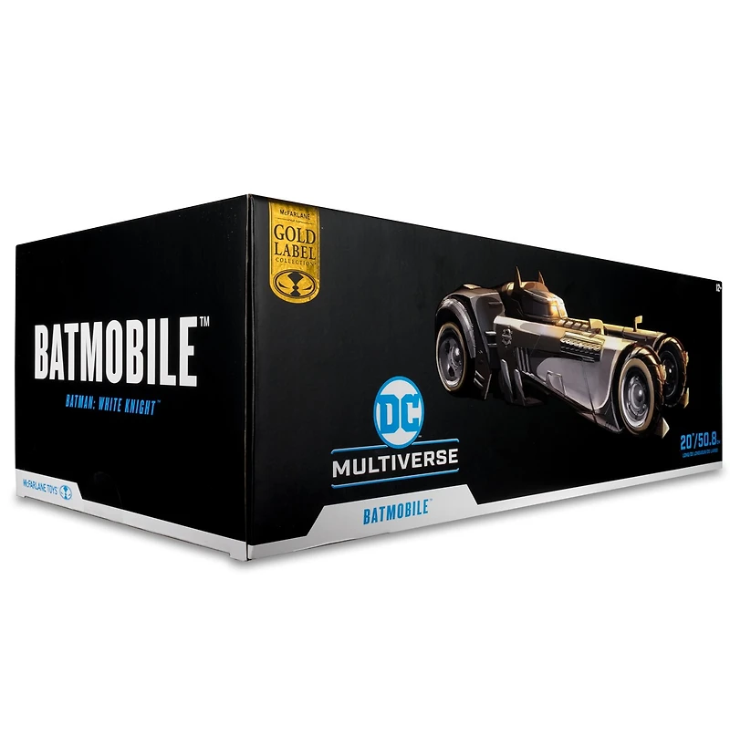 DC Multiverse Batmobile (Batman: White Knight) (Gold Label) Vehicle 