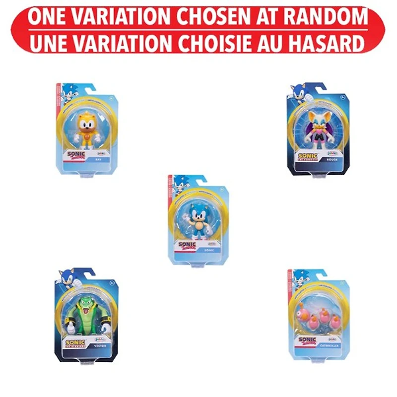 Sonic the Hedghog 2.5" Figure - Assortment – Une variation choisie au hasard