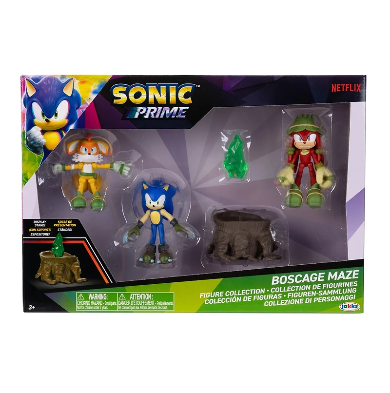 Sonic Prime: Boscage Maze Figures 3 Pack 