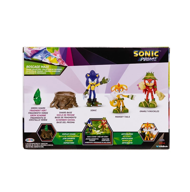Sonic Prime: Boscage Maze Figures 3 Pack 