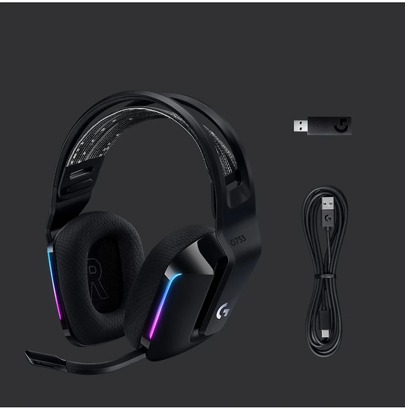 Logitech G733 Lightspeed Wireless Gaming Headset