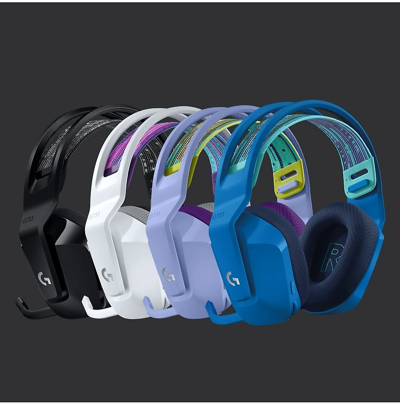 Logitech G733 Lightspeed Wireless Gaming Headset - Lilac 