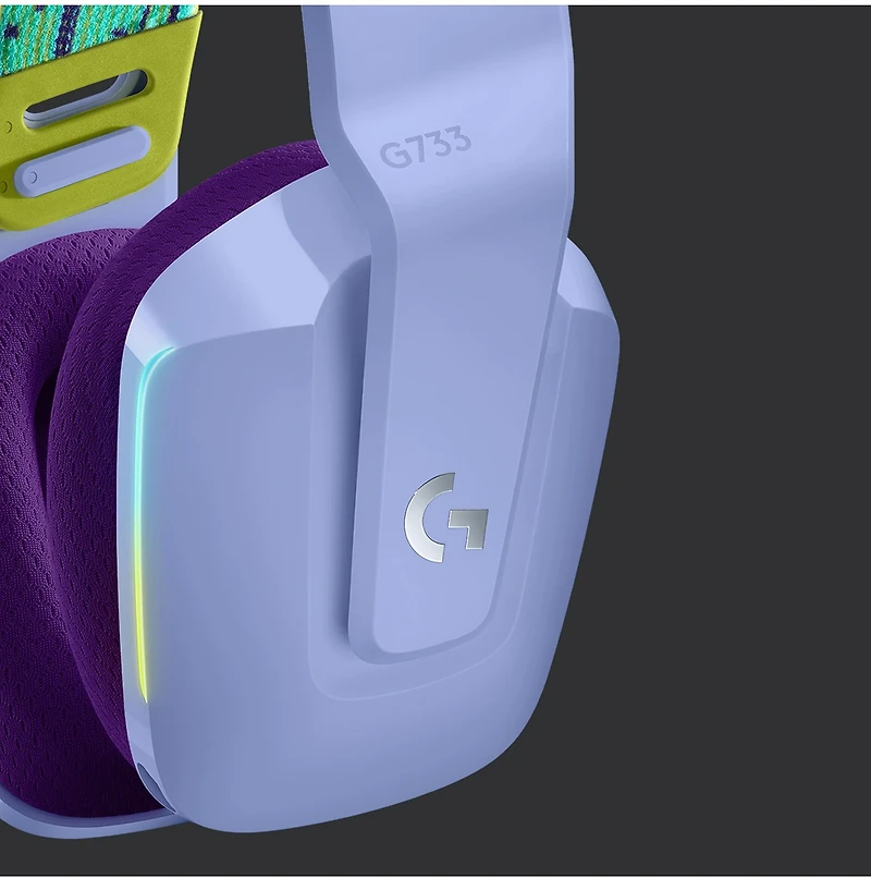 Logitech G733 Lightspeed Wireless Gaming Headset - Lilac 