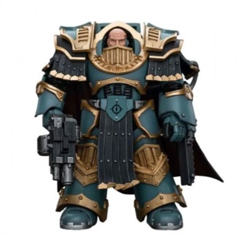 Warhammer Sons of Horus Legion Praetor in Cataphractii Terminator Armor Figure 