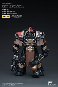 Warhammer The Horus Heresy Action Figure 1/18 Sons Of Horus Justaerin Terminator Squad Justaerin With Thunder Hammer