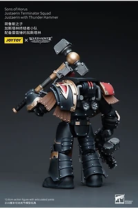 Warhammer The Horus Heresy Action Figure 1/18 Sons Of Horus Justaerin Terminator Squad Justaerin With Thunder Hammer