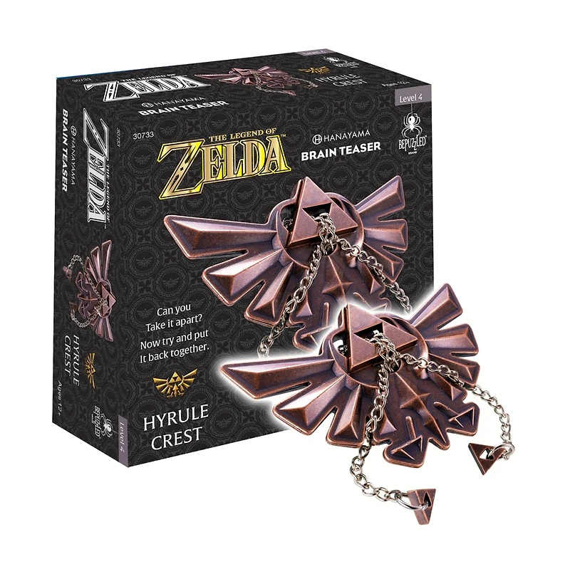 Zelda Hyrule Crest Level 4 Hanayama Cast Puzzle 