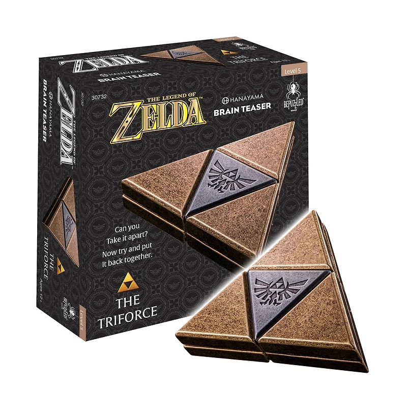 Zelda Triforce Level 5 Hanayama Cast Puzzle 