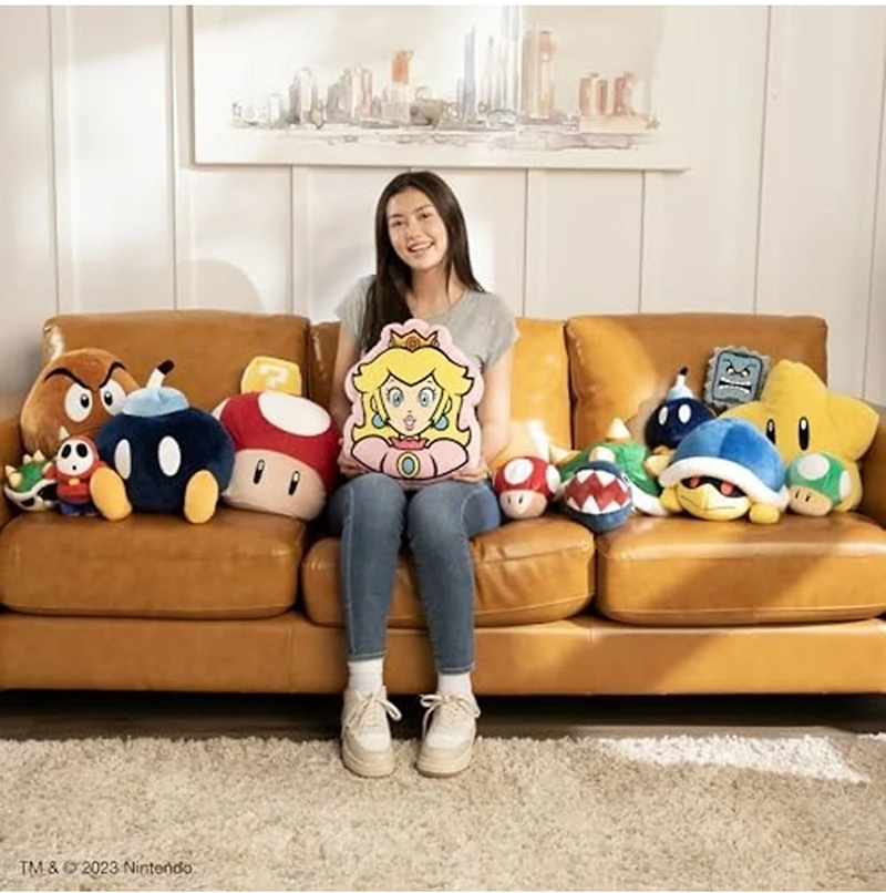 Super Mario Bros. Princess Peach 15" Mega Mocchi Plush 