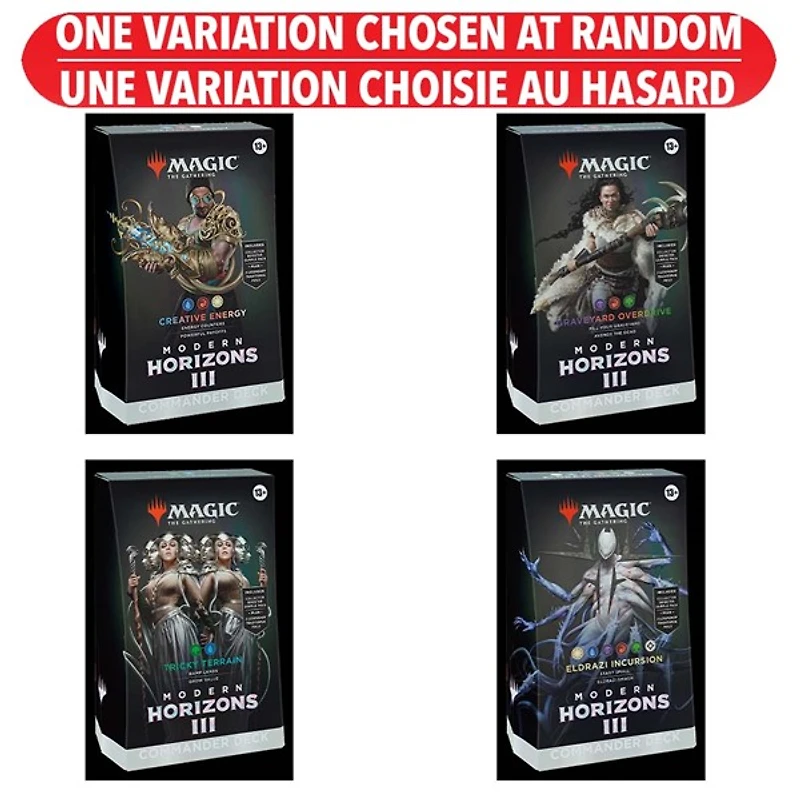 Magic the Gathering Modern Horizons III Commander Deck - Assortie – Une variation choisie au hasard