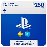 Sony PlayStation $250 Carte Cadeau (Code numérique) 
