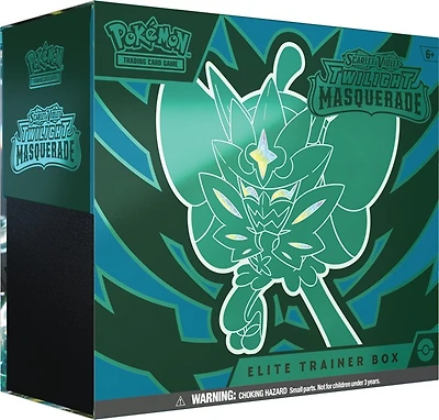 Pokémon Trading Card Game: Scarlet & Violet Twilight Masquerade Elite Trainer Box 