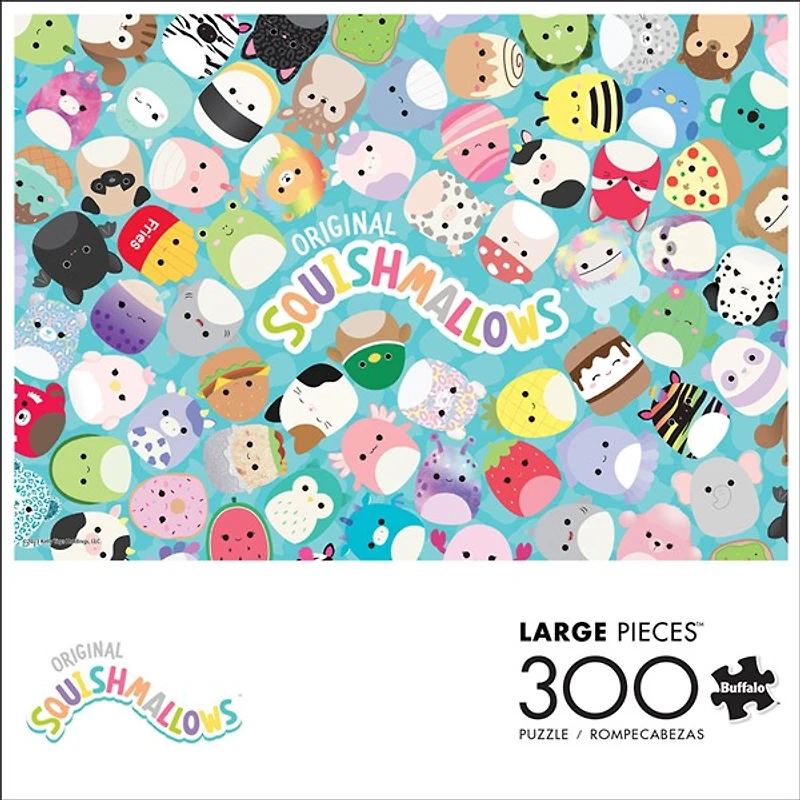 Squishmallows Friends Puzzle 300pc 