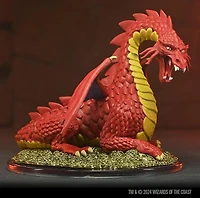 Dungeons & Dragons Icons of the Realms: Classic Red Dragon Boxed Miniature (50th Anniversary) 