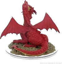 Dungeons & Dragons Icons of the Realms: Classic Red Dragon Boxed Miniature (50th Anniversary) 