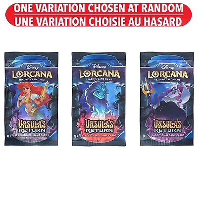 Lorcana Booster Pack Wave 4 - Ursula's Return – One Variation Chosen at Random