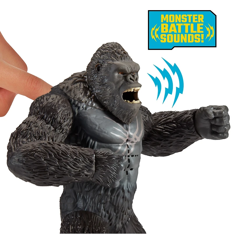 Godzilla x Kong: The New Empire -  7"Figure Battle Roar - Kong (with sounds) 