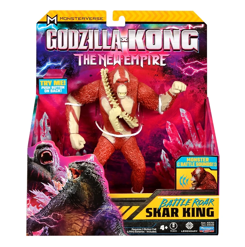 Godzilla x Kong: The New Empire - 7"Figure Battle Roar - Skar King (with sounds)