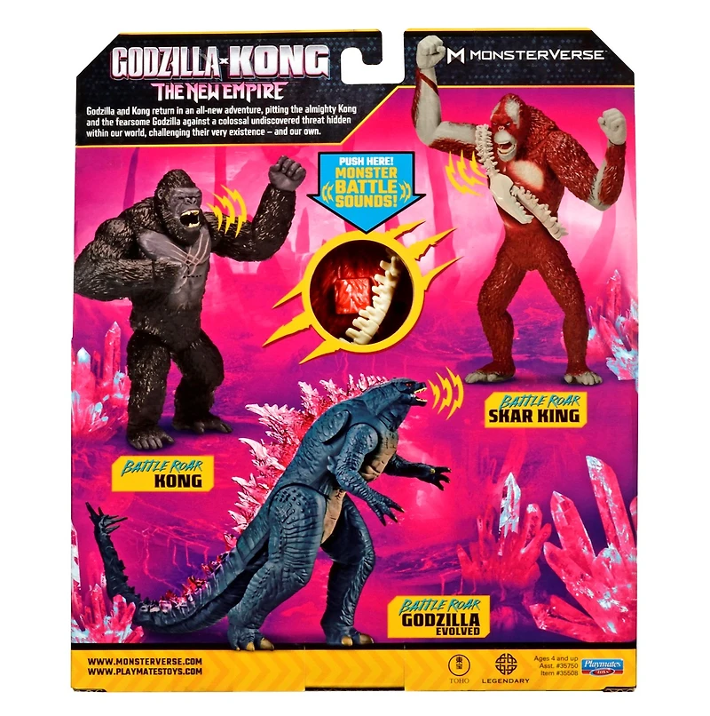 Godzilla x Kong: The New Empire - 7"Figure Battle Roar - Skar King (with sounds)