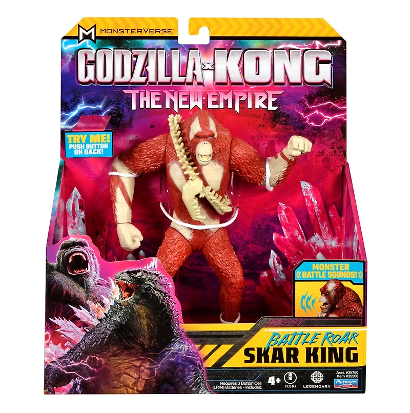 Godzilla x Kong: The New Empire - 7"Figure Battle Roar - Skar King (with sounds)