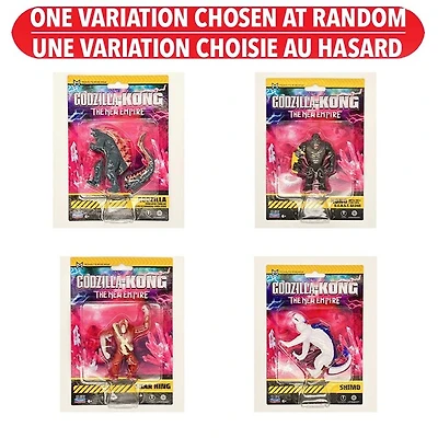 Godzilla X Kong The New Empire: Mini Figure 3.25-Inch – Une variation choisie au hasard