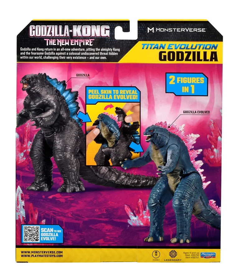 Godzilla x Kong: The New Empire -  7"Figure Titan Evolution Godzilla 