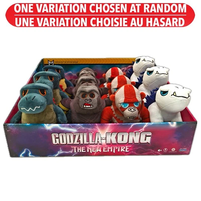 Godzilla X Kong Le Nouvel Empire Peluche 6 pouces – Une variation choisie au hasard