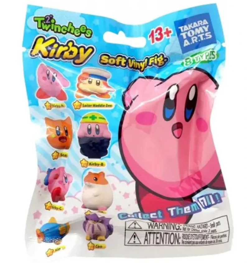 Kirby Soft Vinyl Figures Mystery Bags – One Variation Chosen at Random