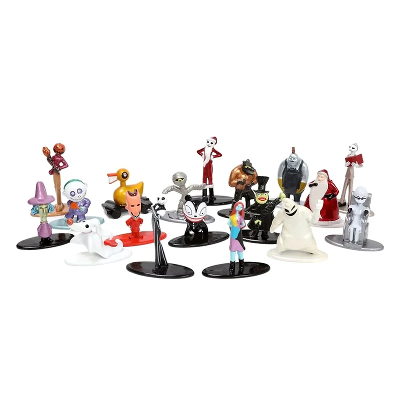 The Nightmare Before Christmas Nano Metalfigs Mini-Figures 18-Pack