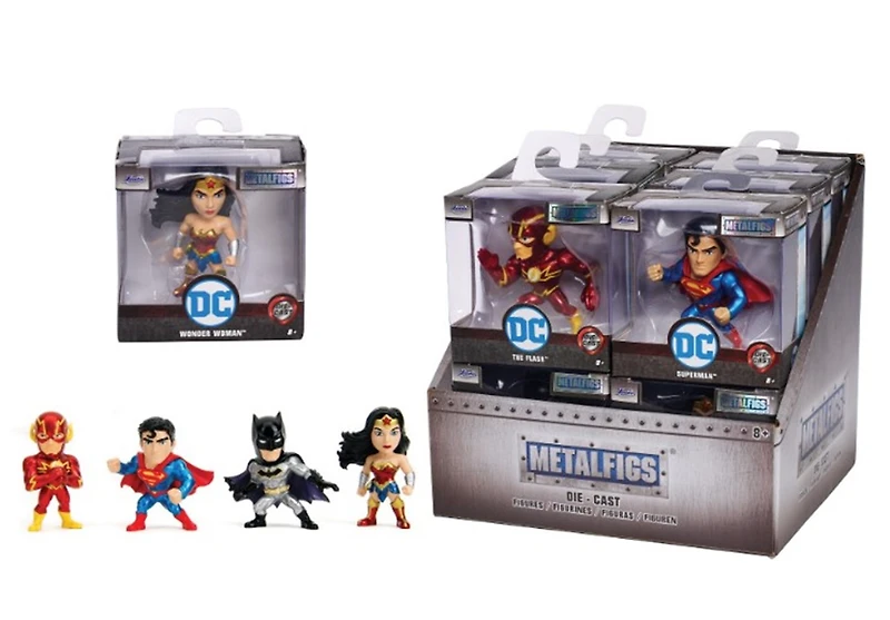 DC Comics - Justice League 2.5" MetalFig Assortment – One Variation Chosen at Random