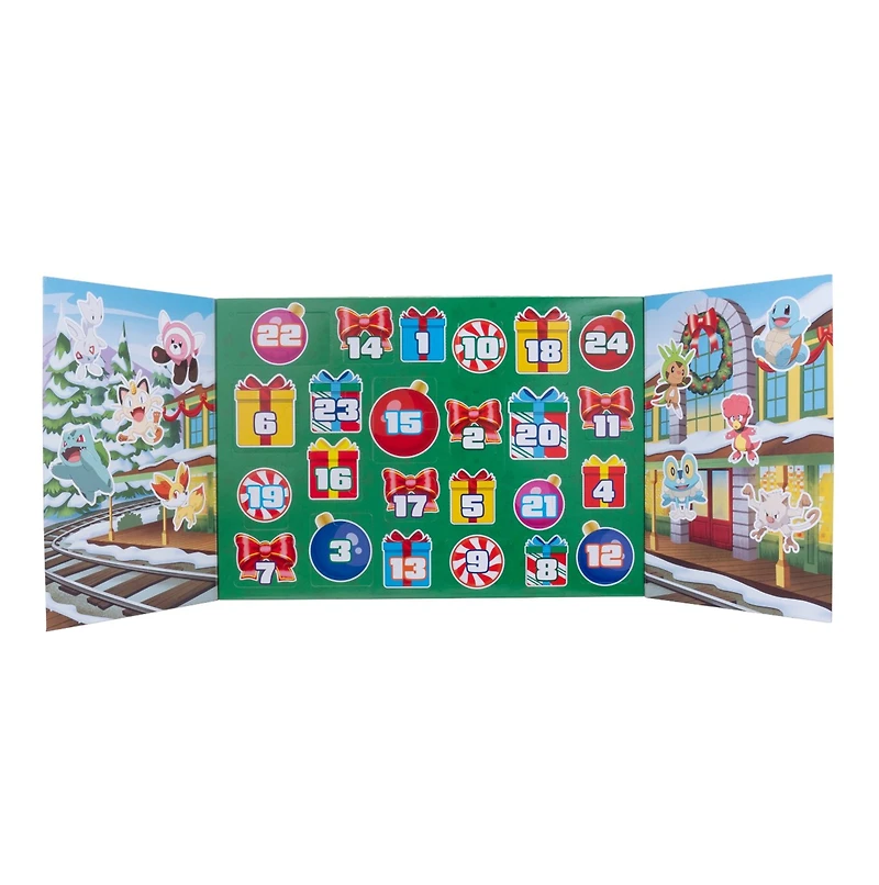 Pokémon 2" Figure Advent 2024 Countdown Calendar 