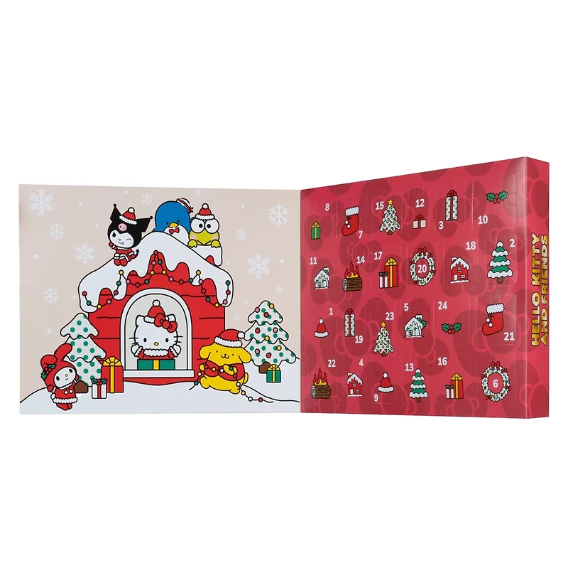 Hello Kitty & Friends 3" Figure Holiday 2024 Countdown Calendar 