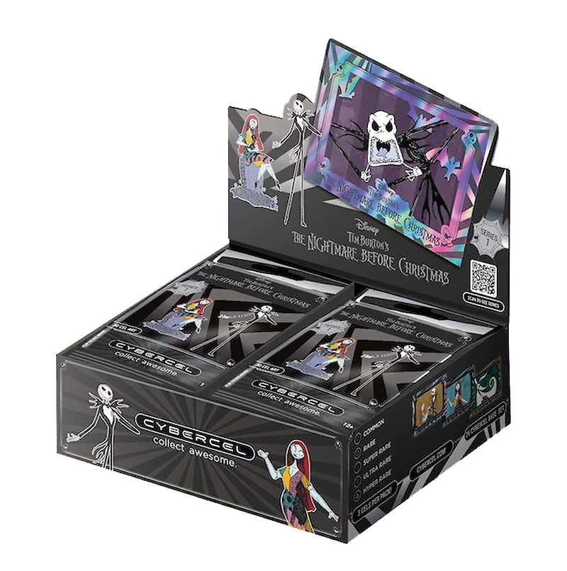 Cybercel Trading Cards - The Nightmare Before Christmas Series 1 Foil Pack