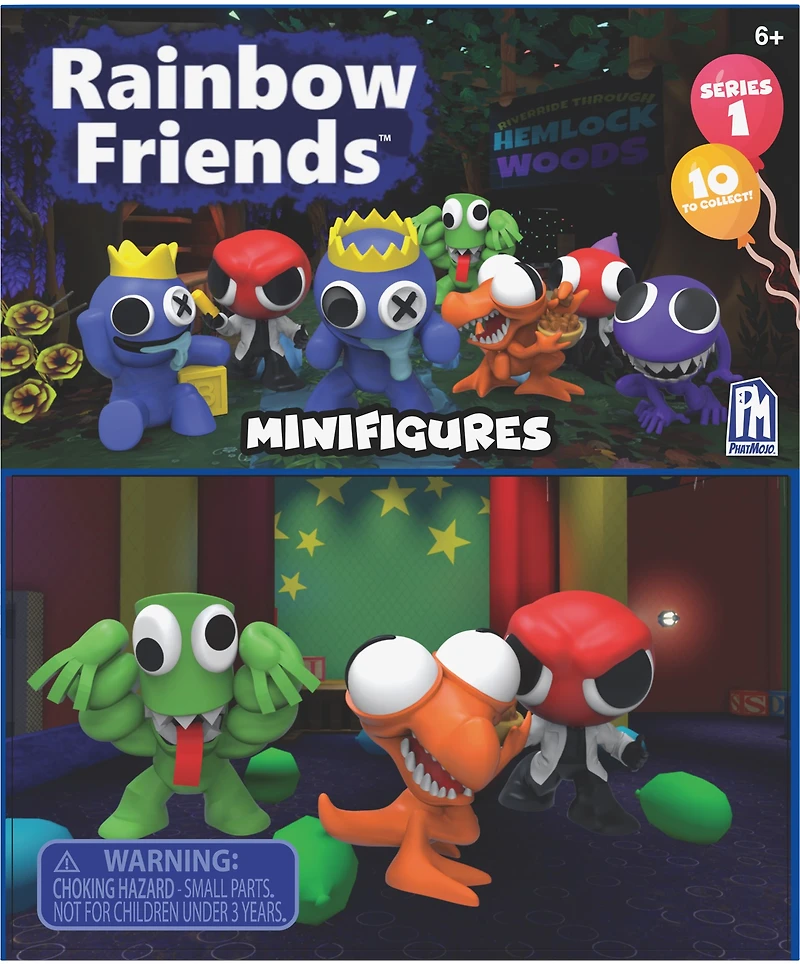 Rainbow Friends Mini Figure Blind Bag - Assorted – One Variation Chosen at Random