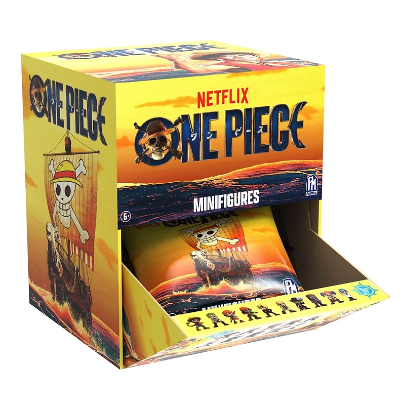 One Piece Netflix Minifigures Mystery Pack - Assortie – Une variation choisie au hasard