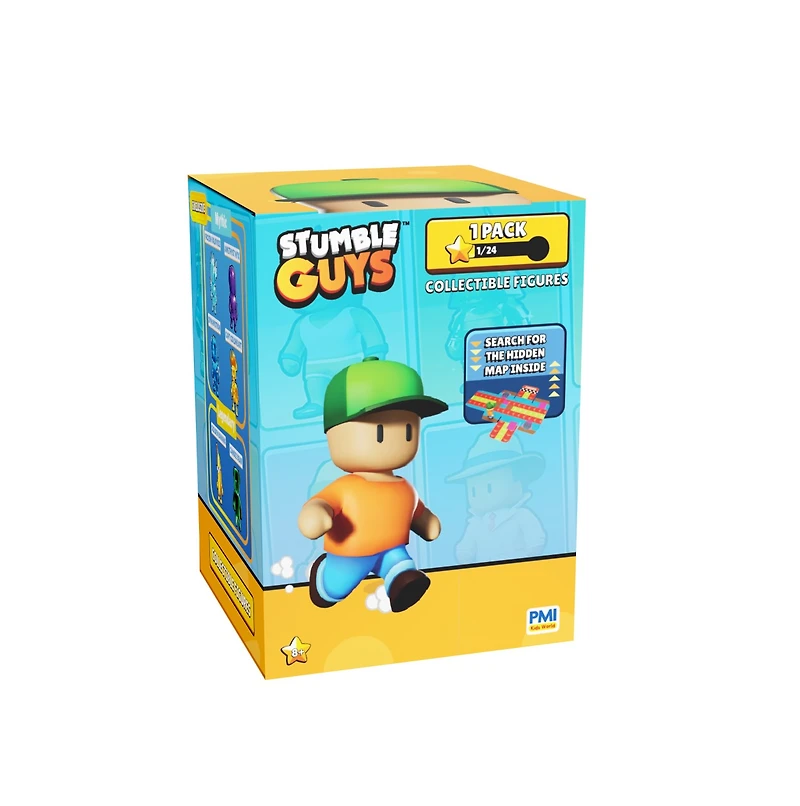 Stumble Guys Collectible Figures 1-pack Blind Box – One Variation Chosen at Random