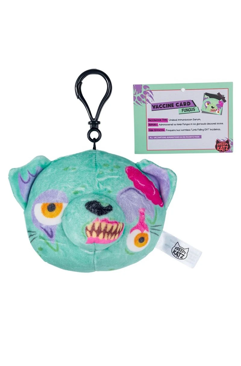 Kreepy Catz 4" Clip On Plush Mystery Bag – One Variation Chosen at Random