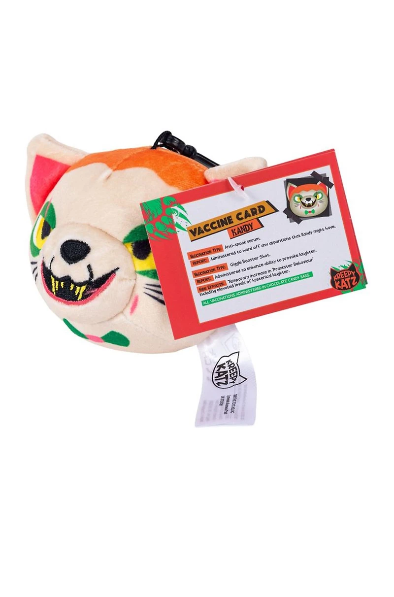 Kreepy Catz 4" Clip On Plush Mystery Bag – One Variation Chosen at Random