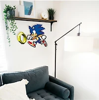 Jixelz Remix Sonic the Hedgehog Craft Kit – Sonic & Ring – 700+ Pieces 