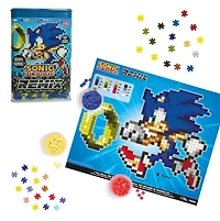 Jixelz Remix Sonic the Hedgehog Craft Kit – Sonic & Ring – 700+ Pieces 
