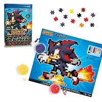 Jixelz Remix Sonic the Hedgehog Craft Kit – Running Shadow – 700+ Pieces 