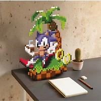 Jixelz Remix: Sonic the Hedgehog Craft Kit – Chillin’ Sonic – 1200+ Pieces 