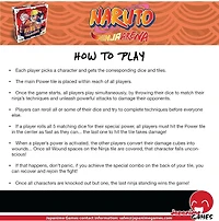 Naruto Ninja Arena Board Game 